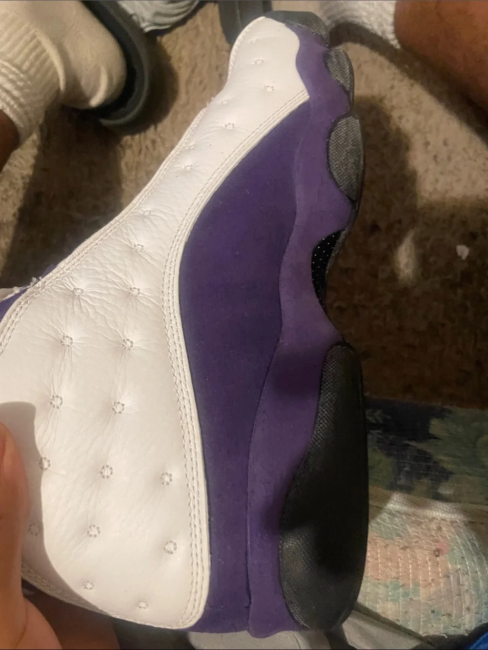 Jordan Air Jordan 13 Retro Box Label - Gray and Pink Accent
